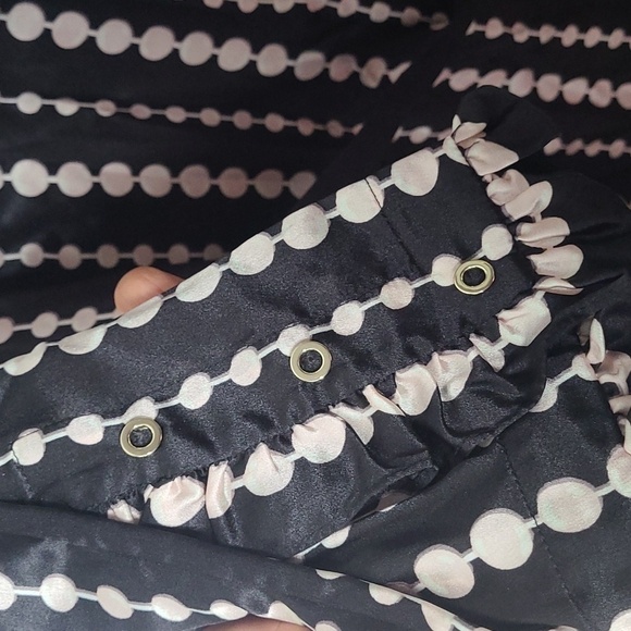 New KATE SPADE Pearl Drops Womens Silk Pattern Midi Dress - Picture 6 of 14